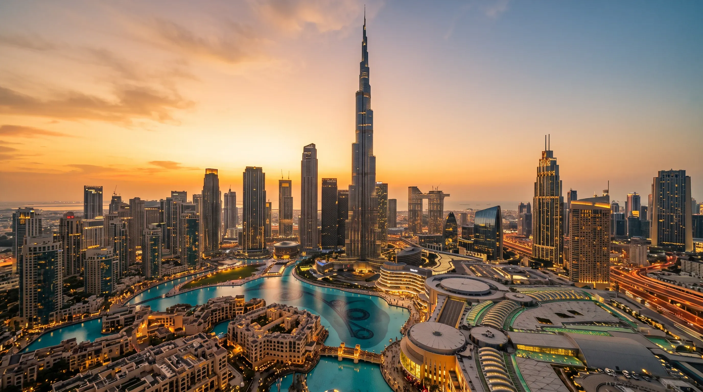 Dubai skyline representing Intel Lab's commitment to healthcare in the UAE